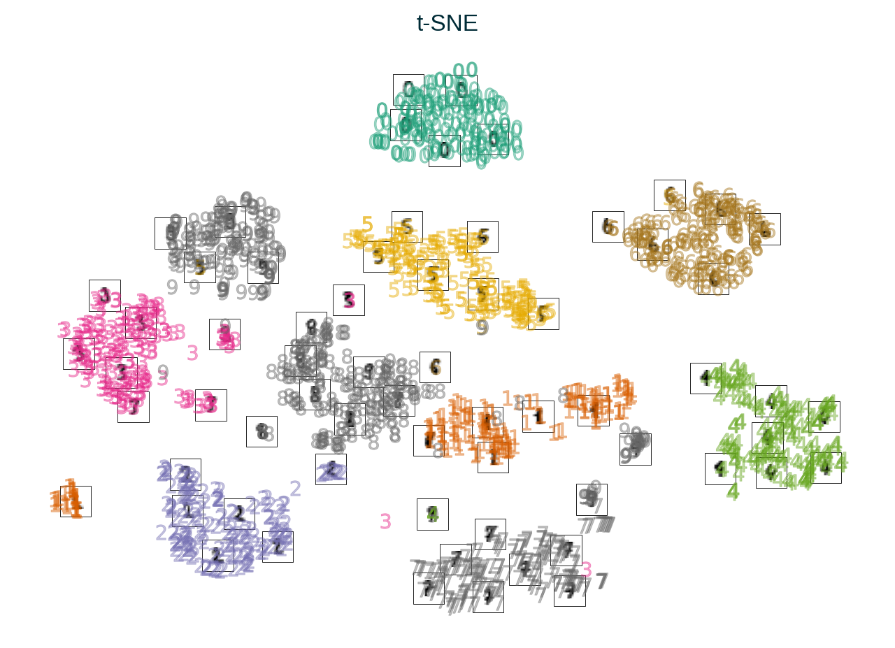 t-SNE embeddings